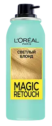 Тонуючий спрей для волосся L'Oreal Paris Magic Retouch, тон світлий блонд, 75 мл - мініатюра 3