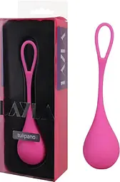 Вагінальні кульки Layla Tulipano Kegel Balls, 3.7 см, рожевий - мініатюра 2