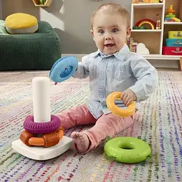 Пірамідка Fisher-Price Розвиток сенсорики (HXK47) - мініатюра 6
