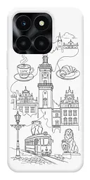 TPU чохол Demsky Lviv spirit для Huawei Honor X6a