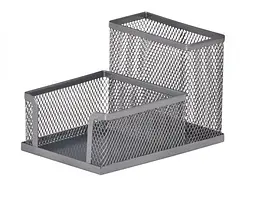 Прибор настільний 100x150x90мм, металевий, срібло BM.6242-24