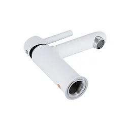 Змішувач з гігієнічною лійкою Qtap Grand QTGRA272CRW45671 Chrome/White, Білий - мініатюра 4