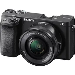 Фотоапарат CMOS Sony Alpha A6400 kit 16-50 mm Black (ILCE6400LB.CEC)