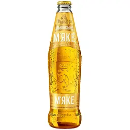 Пиво Львівське М'яке, світле, 4,2%, 0,45 л (908442)
