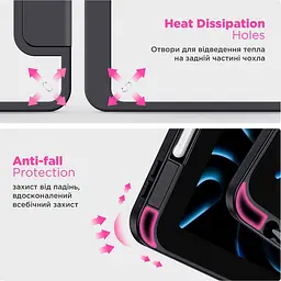 Чохол ArmorStandart Y-Type PEN для Apple iPad Air 10.9` (2020-2022)/Air 11` (2024-2026)/Pro 11` (2020-2022) Black (ARM77524) [142395] - мініатюра 6