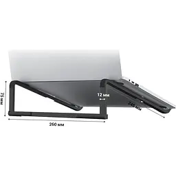 Підставка для ноутбука OfficePro LS530B Black [144402] - мініатюра 9