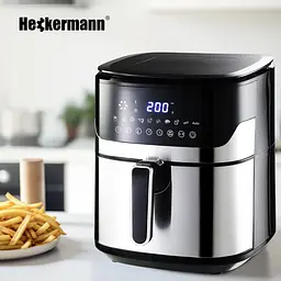 Аэрогриль Аэрофритюрница Heckermann ZHAF-650AD 6,5 л 2000W - мініатюра 7