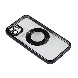 Магнітний чохол XON PhoneCase Magnetic для iPhone 11 (PCMC1111100B 8024) Чорний/Прозорий - мініатюра 3