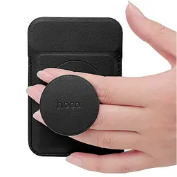 Магнітний тримач-кишеня для карт Hoco GT6 Joy multifunctional magnetic card holder - мініатюра 5