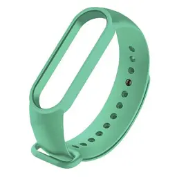 Ремінець до фітнес браслета BeCover Silicone для Xiaomi Mi Smart Band 5 Green (705067) - мініатюра 2