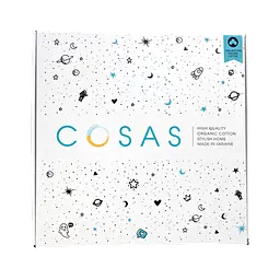 Підковдра дитяча Cosas Azure 110х140 см бірюзова (Ranfors_Sky_140q) - мініатюра 7