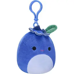 М'яка іграшка-брелок Squishmallows Чорниця Блубі, 9 см (SQCP00147) - мініатюра 3