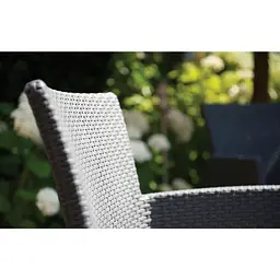 Комплект садових меблів Allibert Keter Rosario balcony set графіт - прохолодний сірий - мініатюра 4