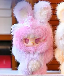Колекційна м'яка іграшка з кільцем 10/10 Toys "Yooki.Чарiвнi Кролики (Hopping Bunny)" V13 10_10 Art.2025-9-15 - мініатюра 7