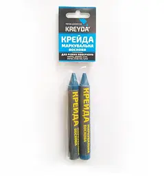 Крейда воскова для маркування Універсальна (2шт), синій CW606714 - мініатюра 2