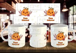Чашка "Happy Halloween" 330 мл Помаранчева