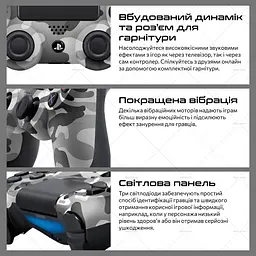 Бездротовий геймпад Sony PlayStation/PC DualShock 4 Green Camo - мініатюра 4