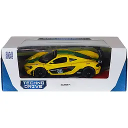Автомодель - McLaren P1 жовтий 1:24 (250943MLP1YW) - мініатюра 10