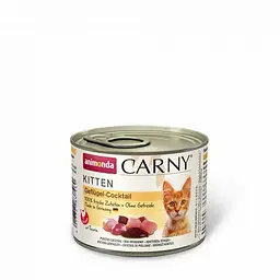 Вологий корм Animonda Carny Poultry Cocktail для кошенят, з птахом, 200 г
