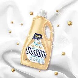Засіб для прання рідкий Woolite для світлих та білих тканин з Кератином 3.6 л - мініатюра 2