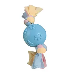 Жувальна іграшка для собак Derby Candy ball with paws and cotton rope - мініатюра 1