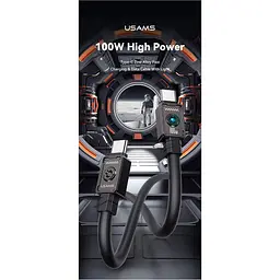 Кабель Usams US-SJ684 USB-C to USB-C 100W 1.2m Orange (SJ684USB04) [153993] - мініатюра 2