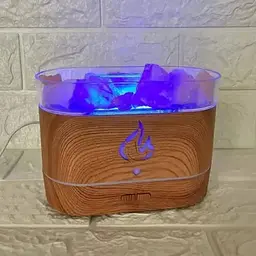 Зволожувач повітря з камінням Aroma Diffuser UV-1 FT-1928 Коричневий - мініатюра 3