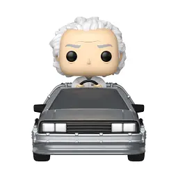 Фігурка Funko POP Rides Док у машині часу серія Назад у майбутнє 9,6 см - мініатюра 2