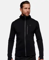 Толстовка Black Diamond Coefficient Fleece Hoody M Чорний