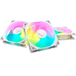 Комплект вентиляторів ASUS TUF Gaming 120мм TR120 ARGB Reverse Triple Pack White (90DA00D3-B09020)