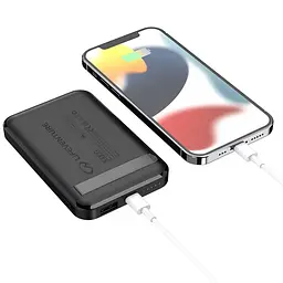 Повербанк Lifeventure Ultra-slim Powerbank 10000 mah Чорний - мініатюра 4