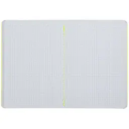 Книга записна Buromax Neon А5 80 аркушів у клітинку обкладинка PVC жовта (BM.24822180-08) - мініатюра 2