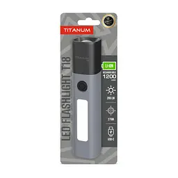 Ліхтар TITANUM 200Lm Gray (TLF-T18)
