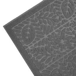 Килимок придверний Eco Fabric Листя без кромки сірий 40 х 60 см (4060-007) - мініатюра 5