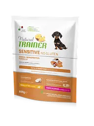 Сухий корм Natural Trainer Dog Sensitive Puppy&Junior Mini With Salmon для цуценят міні порід 0.8 кг