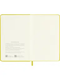 Записник Moleskine Silk кишеньковий, Лінійка Солом'яно-жовтий (MM710M6SILK) - мініатюра 5