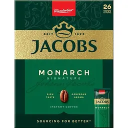 Кава розчинна Jacobs Monarch 1.8 г х 26 шт. - мініатюра 2