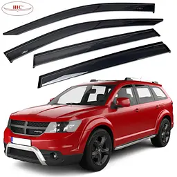 Дефлектори вікон вітровики HIC для Dodge Journey Fiat Freemont 2007-2021 (D24)