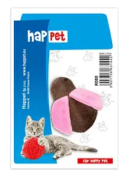 Happet Іграшка для котів плюшевий жучок , 8 см (K080) - мініатюра 4