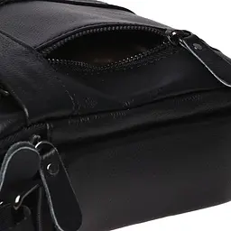 Чоловіча шкіряна сумка Borsa Leather K11169a-black - мініатюра 6
