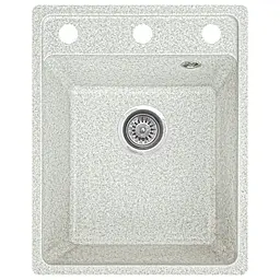 Мийка кухонна Valetti 85C гранітна 510х410 мм тера - мініатюра 8