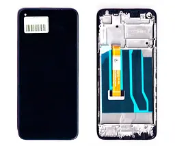 Дисплей Oppo A55 4G чорний + рамка