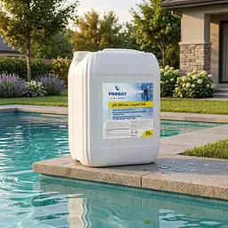 Рідкий засіб для зниження pH у басейні Froggy pH-Minus Liquid SA 20 л для підтримки правильного pH води - мініатюра 2