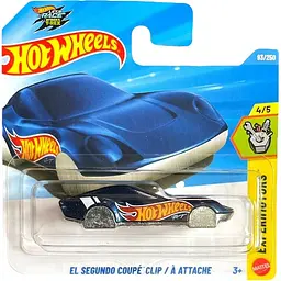 Базова машинка Hot Wheels Experimotors El Segundo Coupe Clip синя (5785) JJL05-N521
