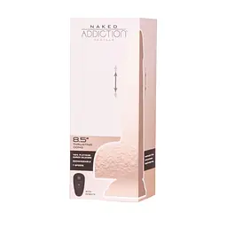 Фалоімітатор Addiction Naked Addiction 8.5” Thruster із пульсацією, 21,6 см - мініатюра 13