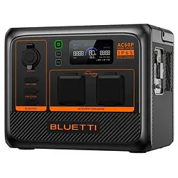 Зарядна станція Bluetti AC60P 504Wh 600W - мініатюра 2