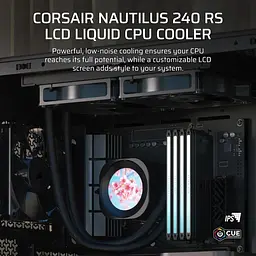 СВО Corsair Nautilus 240 RS LCD (CW-9061031-WW) - мініатюра 2