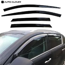 Дефлектори вікон вітровики для KIA Sportage 2015- 4 шт (Auto Clover)