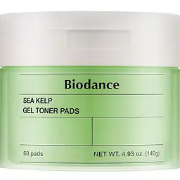 Гелеві тонер-пади з морськими водоростями Biodance Sea Kelp Gel Toner Pad 60 шт. - мініатюра 2