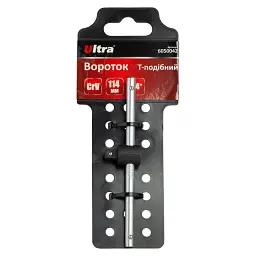 Вороток Т-подібний 1/4" 152мм CrV ULTRA (6050042) - мініатюра 3